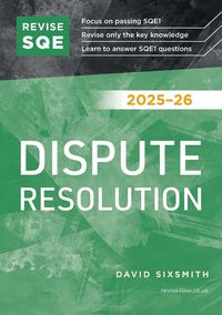 Produktbild: Revise SQE Dispute Resolution 2025-26