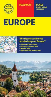 Produktbild: Philip's Europe Road Map