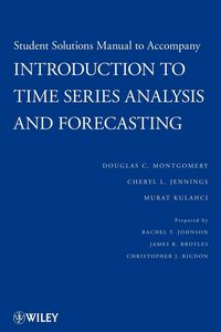 Produktbild: Solutions Manual to Accompany Introduction to Time Series Analysis and Forecasting