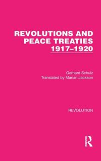 Produktbild: Revolutions and Peace Treaties 1917-1920