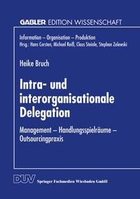 Produktbild: Intra- und interorganisationale Delegation