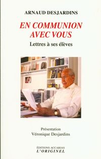 Produktbild: En communion avec vous : lettres &agrave; ses &eacute;l&egrave;ves