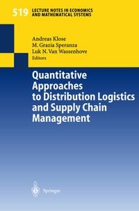 Produktbild: Quantitative Approaches to Distribution Logistics and Supply Chain Management