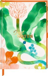Produktbild: Notizbuch DIN A5 &ndash; Just Notes (Green Leaves)