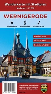 Produktbild: Wernigerode Stadtplan 1 : 10 000