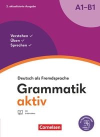 Produktbild: Grammatik aktiv - Deutsch als Fremdsprache - 2. aktualisierte Ausgabe - A1-B1