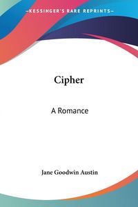 Produktbild: Austin, J: Cipher