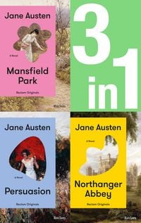 Produktbild: Jane Austen: Three Novels in One (3in1-Bundle). Mansfield Park, Northanger Abbey, Persuasion