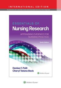 Produktbild: Beck, C: Essentials of Nursing Research