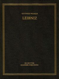 Produktbild: Gottfried Wilhelm Leibniz: S&auml;mtliche Schriften und Briefe. Allgemeiner... / Mai &ndash; Dezember 1706