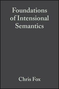 Produktbild: Foundations of Intensional Semantics