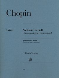 Produktbild: Fr&eacute;d&eacute;ric Chopin - Nocturne cis-moll (Lento con gran espressione)