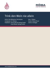 Produktbild: Trink den Wein nie allein
