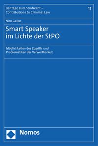 Produktbild: Smart Speaker im Lichte der StPO