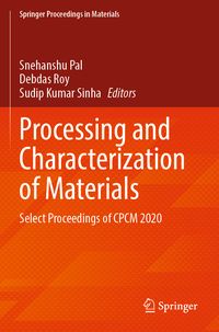 Produktbild: Processing and Characterization of Materials