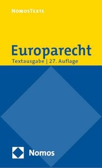 Produktbild: Europarecht