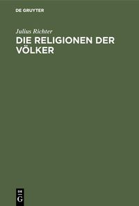 Produktbild: Die Religionen der V&ouml;lker
