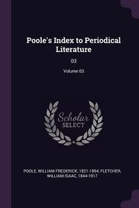Produktbild: Poole's Index to Periodical Literature