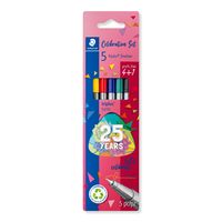 Produktbild: STAEDTLER Fineliner triplus 334 dreikantig, 5er Set