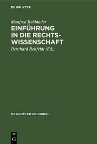 Produktbild: Einf&uuml;hrung in die Rechtswissenschaft