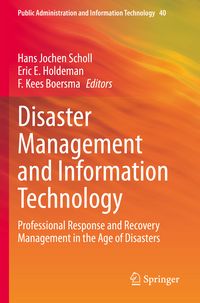 Produktbild: Disaster Management and Information Technology