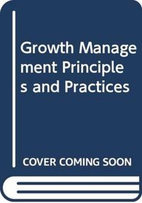Produktbild: Nelson, A: Growth Management Principles and Practices