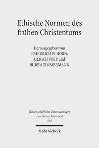 Produktbild: Ethische Normen des fr&uuml;hen Christentums