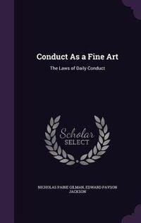 Produktbild: Conduct As a Fine Art: The Laws of Daily Conduct