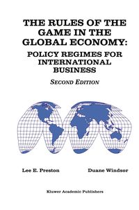Produktbild: The Rules of the Game in the Global Economy