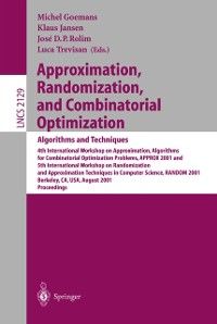 Produktbild: Approximation, Randomization and Combinatorial Optimization: Algorithms and Techniques