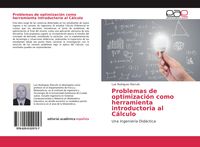 Produktbild: Problemas de optimizaci&oacute;n como herramienta introductoria al C&aacute;lculo