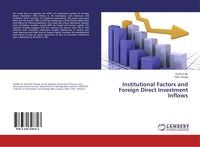 Produktbild: Institutional Factors and Foreign Direct Investment Inflows