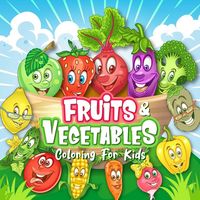 Produktbild: FRUITS & VEGETABLES Coloring Book for Kids