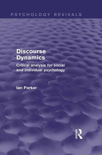 Produktbild: Discourse Dynamics (Psychology Revivals)
