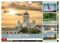 Produktbild: HELSINKI CITY (Wandkalender 2027 DIN A4 quer), CALVENDO Monatskalender