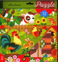 Produktbild: A la ferme : puzzle 24 pi&egrave;ces : d&egrave;s 3 ans