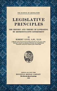 Produktbild: Legislative Principles [1930]