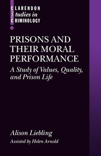 Produktbild: Prisons and Their Moral Performance