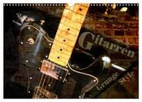 Produktbild: Gitarren - Grunge Style (Wandkalender 2025 DIN A3 quer), CALVENDO Monatskalender