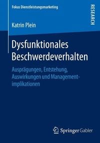Produktbild: Dysfunktionales Beschwerdeverhalten