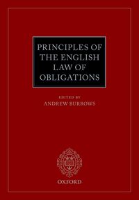 Produktbild: Principles of the English Law of Obligations
