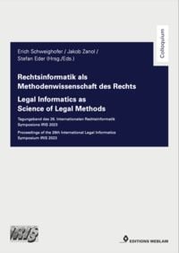 Produktbild: Rechtsinformatik als Methodenwissenschaft des Rechts