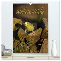 Produktbild: Wellensittiche (hochwertiger Premium Wandkalender 2027 DIN A2 hoch), Kunstdruck in Hochglanz