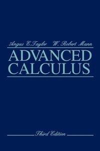 Produktbild: Taylor, A: Advanced Calculus