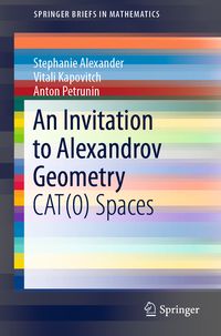 Produktbild: An Invitation to Alexandrov Geometry
