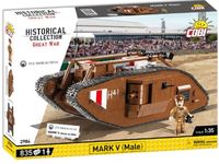 Bild vom Artikel COBI 2984 - Historical Collection, Panzer Mark V (Male), 837 Bauteile m. 1 Figur vom Autor 
