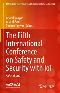 Produktbild: The Fifth International Conference on Safety and Security with IoT