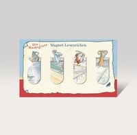 Produktbild: Die Muskeltiere - Magnet-Lesezeichen
