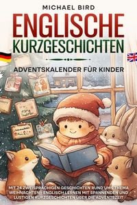 Produktbild: Englische Kurzgeschichten Adventskalender f&uuml;r Kinder