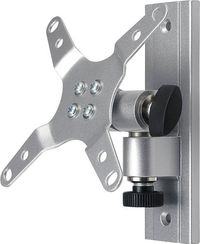 Produktbild: SpeaKa Professional SP-6444404 Monitor-Wandhalterung 1 Display(s) 33,0 cm (13") - 76,2 cm (30") Silber Neigbar, Schwenkbar